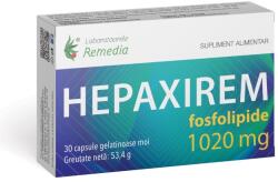 Remedia Hepaxirem Fosfolipide, 30 capsule moi, Laboratoarele Remedia