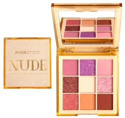 Magic Studio Paleta de farduri pentru pleoape cu 9 culori Very Nude 24138, 9g, Magic Studio