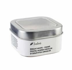 Sabio Pudra pentru albirea dintilor Bright White, 100g, Sabio