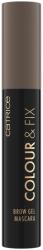 Catrice Mascara pentru sprancene Colour & Fix Brow Gel Mascara 030 - Dark Brown, 5ml, Catrice