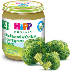 Hipp Primul broccoli al copilului Organic, 125g, HiPP