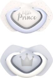 Canpol babies Suzeta albastra din silicon Royal Baby 6-18 luni, 2 bucati, Canpol babies