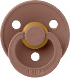 BIBS Suzeta din latex cu tetina anatomica 0 luni+ Colour Woodchuck, 1 bucata, Bibs
