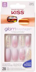 Kiss Unghii false Glam Fantasy Play Favorites Long Coffin, 28 bucati, Kiss