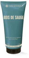 Yves Rocher Gel sampon pentru par si corp Bois de Sauge, 200ml, Yves Rocher