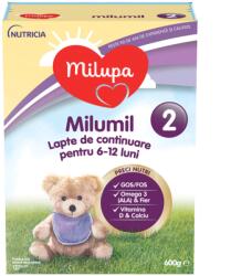 Milupa Lapte pentru continuare pentru 6-12 luni Milumil 2, 600g, Milupa