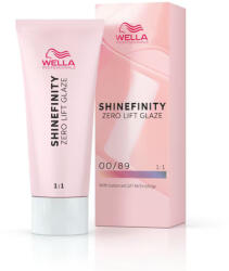 Wella Vopsea demi-permanenta Shinefinity Zero Lift Glaze 00/89 Albastru, 60 ml, Wella Professionals