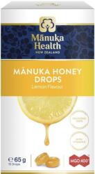 Manuka Health Dropsuri cu miere de Manuka MGO 400+ si lamaie, 65g, Manuka Health