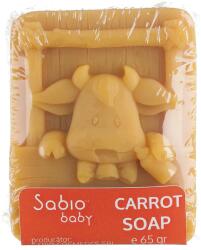 SABIO Sapun natural cu morcovi pentru bebelusi, 65g, Sabio
