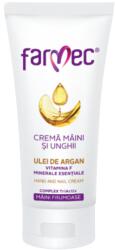 Farmec Crema pentru maini si unghii cu argan, 100ml, Farmec