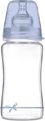 LOVI Biberon sticla baieti Diamond Glass Baby Shower, 250ml, LOVI
