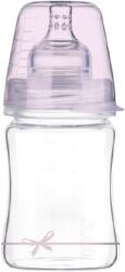 LOVI Biberon sticla fete Diamond Glass Baby Shower, 150ml, LOVI