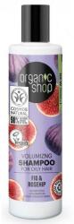 Organic Shop Sampon pentru par gras cu smochine si macese, 280ml, Organic Shop