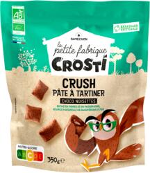 Crosti Pernute bio pentru copii cu crema de ciocolata si alune de padure, 350g, Crosti