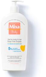 Mixa Gel de dus fara sapun pentru curatarea corpului si a parului, 400ml, Mixa - drmax