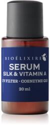 Bioelixire Serum Silk & Vitamin A regeneráló és tápláló szérum UV szűrővel 20 ml