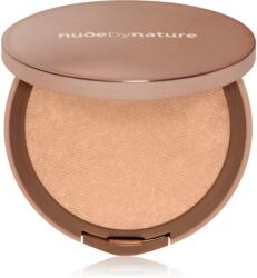 Nude by Nature Flawless Pressed Powder Foundation kompakt púderes alapozó árnyalat W4 Soft Sand 10 g