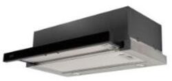 Evido Slimlux (CHT6TB. 3) teleszkópos kihúzható 60 cm fekete üveg/inox páraelszívó (KECO000199)