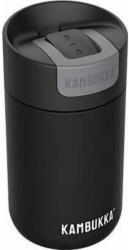 KAMBUKKA Olympus Negru, 300ml, Otel inoxidabil, Mentinerea calda/ rece a bauturilor, Protecție anti-alunecare la bază (11-02010)