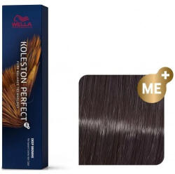 Wella Vopsea de par permanenta Koleston Perfect 4/75 castaniu mediu maro rosu 60ml (WEKP4/75)