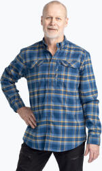 Pinewood Férfi ing Pinewood Abisko Hiking Flanell d. azur blue