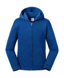 Russell Gyerek kapucnis hosszú ujjú pulóver Russell Europe Kids' Authentic Zipped Hood Sweat XL (140/9-10), Világos királykék