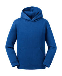 Russell Gyerek kapucnis hosszú ujjú pulóver Russell Europe Kids' Authentic Hooded Sweat 3XL (164/13-14), Világos királykék