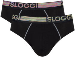 Sloggi Slipuri pentru bărbați Negre 2Pachet 10211265-0004 (10211265-0004)