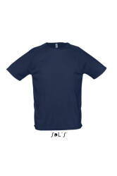 SOL'S Férfi póló SOL'S SO11939 Sol'S Sporty - Raglan Sleeved T-Shirt -2XL, French Navy