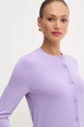 Boss cardigan din lana culoarea violet, light, 50492552 99KK-SWD0KE_44X (50492552)