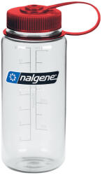 Nalgene Wide Mouth 500 ml Sustain kulacs átettsző