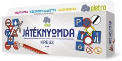 Játéknyomda- Kresz táblák- 18 db-os