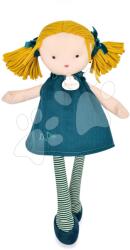 Doudou Rongybaba Jade Having Fun Jolijou 30 cm szőke zöld ruhában puha textilből 5 évtől (JJ6013)