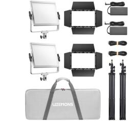 Godox Litemons LP600R RGB LED Light Panel 2-light kit