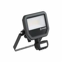 OSRAM LED fényvető 12m/PIR-érzékelővel 11-17W 220-240V AC 1600-2400lm 4000K fekete IP65 FL P LEDVANCE - 4099854309526 (4099854309526)