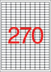 APLI Etikett, univerzális, 17, 8x10 mm, eltávolítható, kerekített sarkú, APLI, 6750 etikett/csomag, APLI (LCA10197)