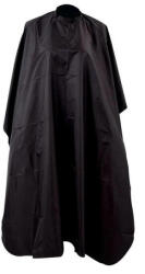 Sibel tépőzáras beterítőkendő, fekete - hajpatika