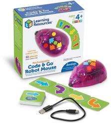 Learning Resources Code&Go Programozható Robot egér - újratölthető (LER2873)