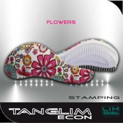  LIM Tanglim Econ Flower - tangle teezer típusú detangler formájú hajsimító és szuper hajkibontó kefe