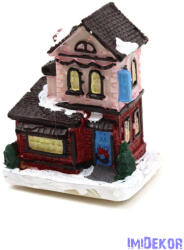  Téli házikó kicsi 6x8x4, 5cm - E