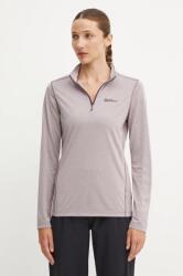 Jack Wolfskin sportos hosszú ujjú Sky Thermal félgarbó nyakú, lila - lila XS