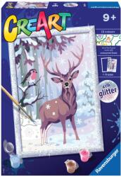 Ravensburger Creart - Pictura Caprioara Si Pasare (RVSPBN20078) - pandytoys