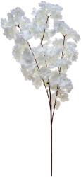 Clayre & Eef Set 3 flori artificiale albe maro 8x95 cm (5PL0108W)