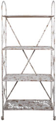 Clayre & Eef Raft fier alb maro vintage 76x47x177 cm (5Y1242) Raft