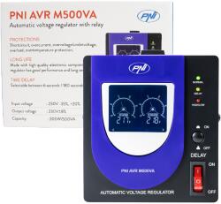 PNI Stabilizator de tensiune cu releu PNI AVR M500VA, 1.4A, 300W, 500VA (PNI-M500VA) - eldaselectric