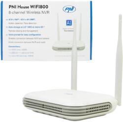 PNI NVR wireless PNI House WIFI800 8 canale 5MP sau 4 canale 4K 8MP prompt vocal (PNI-WIFI800)