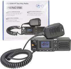 PNI Statie radio PNI PoC 1700, GSM 4G LTE, Wi-Fi 2.4GHz, Android OS, ecran color 1.77 inch, 12V, IP54 (PNI-POC1700) Statii radio