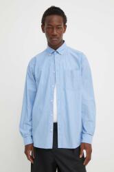 Les Deux pamut ing férfi, galléros, regular, LDM410184 - kék M - answear - 32 990 Ft