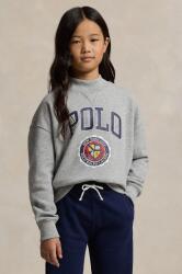 Ralph Lauren gyerek felső szürke, nyomott mintás, 313950960002 - szürke 136-142