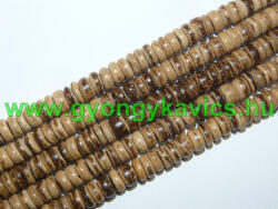  Kókusz Fagyöngy Korong Gyöngyfüzér 5x2-4mm